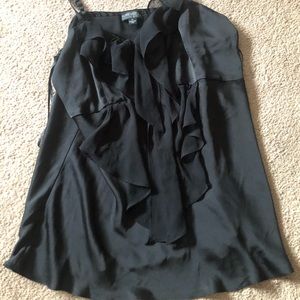 Forever 21 3x black tank silky camisole plus